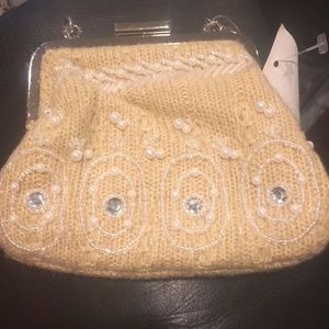 Brand New Liz Claiborne Beige Purse